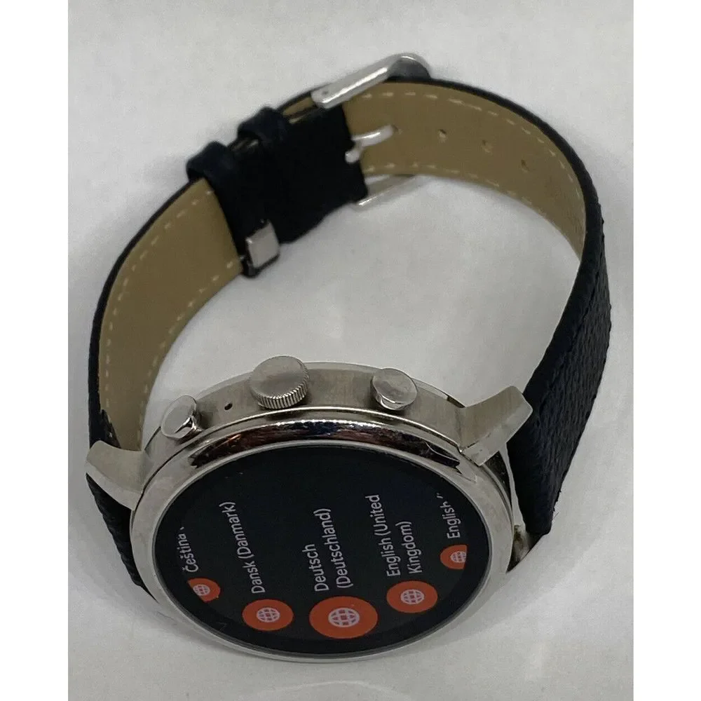 Fossil Gen 4 Authentic Digital Dial Smart Watch Custom Band FTW6014 DC77